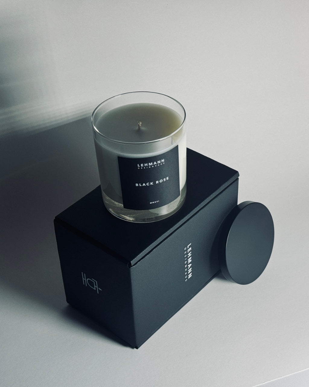 Black Rose Home Candle