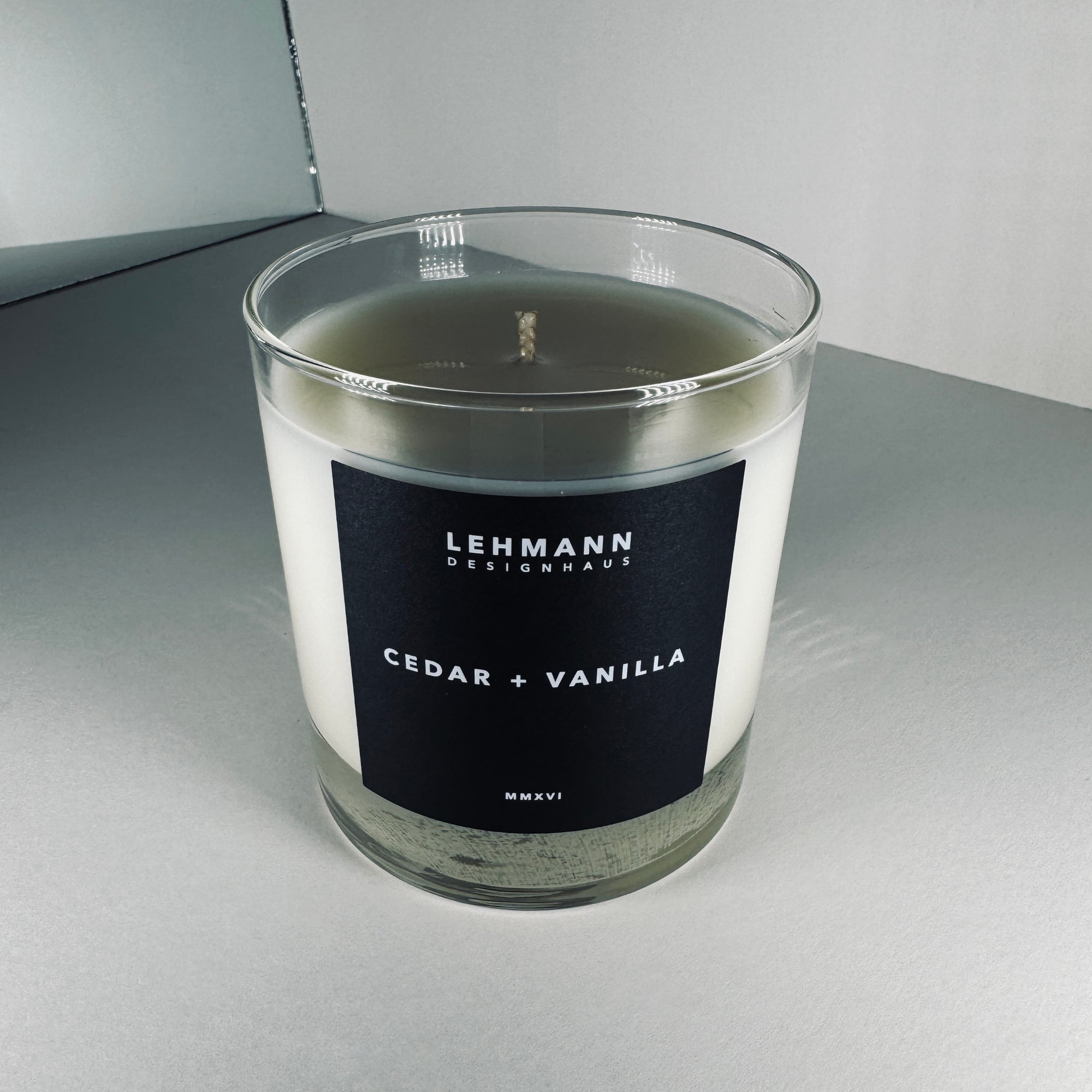 Cedar + Vanilla 227g Candle | Natural &amp; Non-Toxic | Handmade